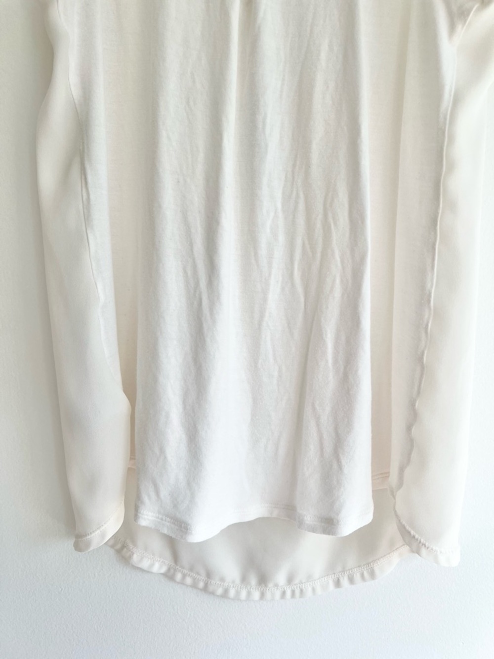 Express Women’s White Zip-Front Tank Top with Gold Accents | Small - Picture 6 of 7